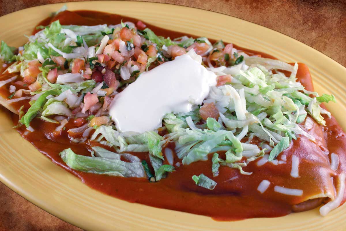 Hacienda Menu - Enchiladas Super Rancheras